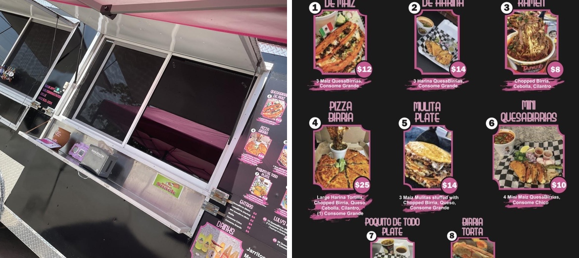 Luly's Birria Tacos Menu