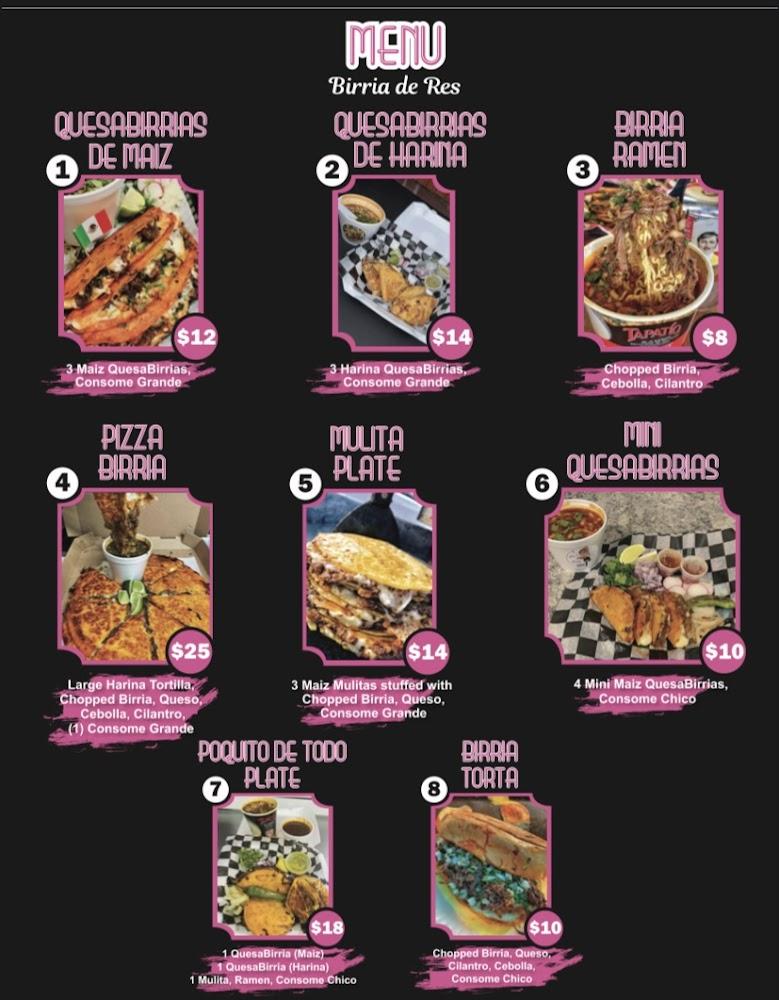 Luly's Birria Tacos Menu image 1